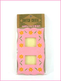 家用【asdfkitty可愛家】小花木製開關貼