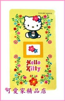 家用【asdfkitty】KITTY小花版開關裝飾貼紙-日本正版 *日本製*【特價品】