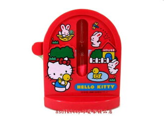 家用【asdfkitty可愛家】KITTY絕版沙漏計時器【特價品】1985年日本製-2手出清