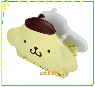 家用【asdfkitty可愛家】布丁狗仿皮面紙套-易擦拭好清潔-香港版正版商品