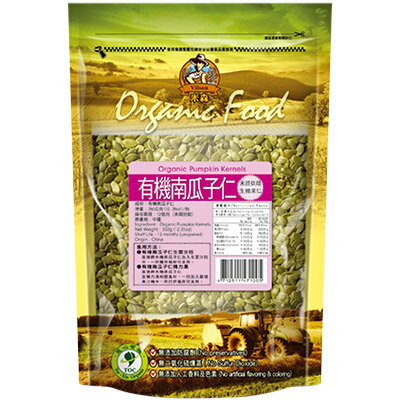 米森 有機南瓜子仁(未烘培) 350g