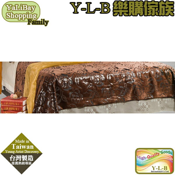 【易樂購】柚木色6尺床底(有封底/不含床墊) YLBHA330161-04