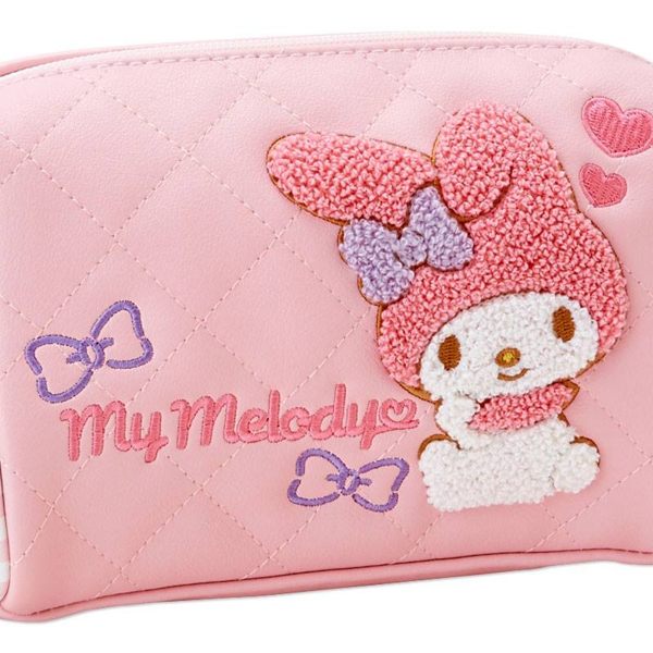 日本直送 Sanrio 三麗鷗 人氣明星 美樂蒂 My Melody 可愛造型 化妝包