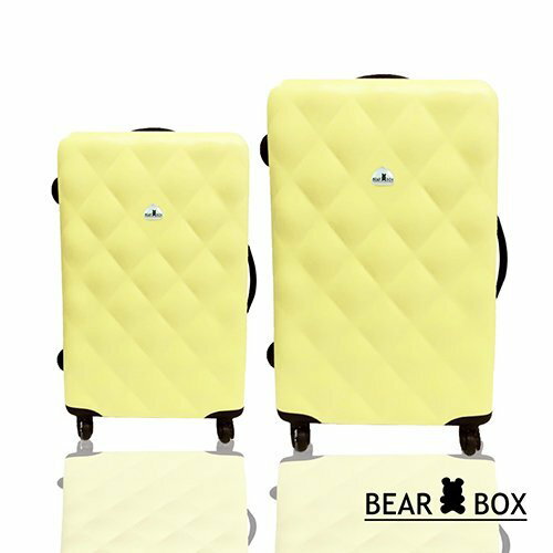 BEAR BOX 水漾菱格ABS 霧面超值28吋+24吋旅行箱/行李箱 0