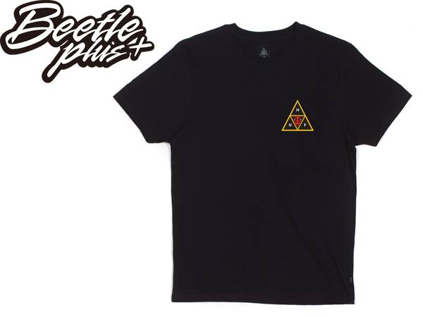 BEETLE HUF X OBEY ICON FACE 聯名 人臉 LOGO 紅黃 黑 短T TEE