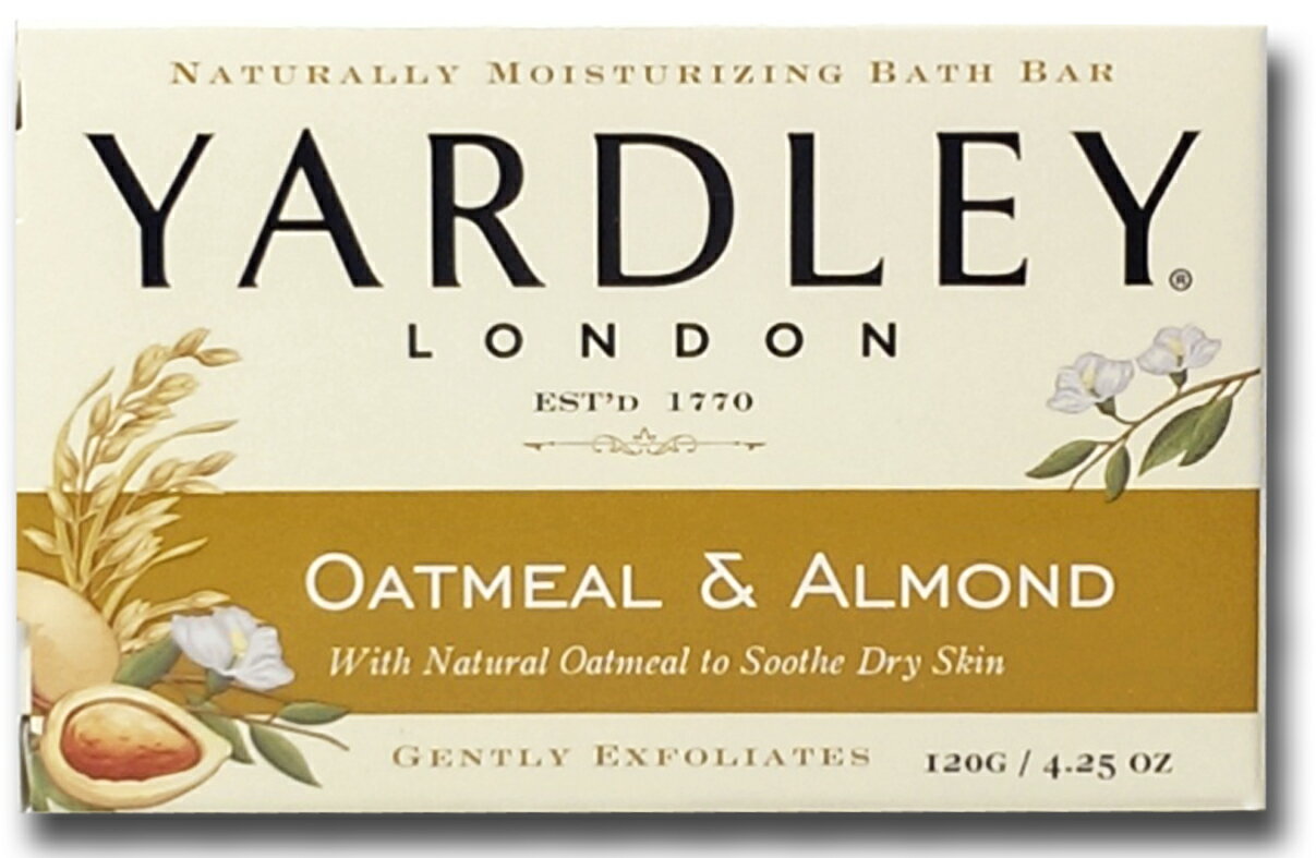 美國進口 Yardley London 燕麥杏仁香皂120g