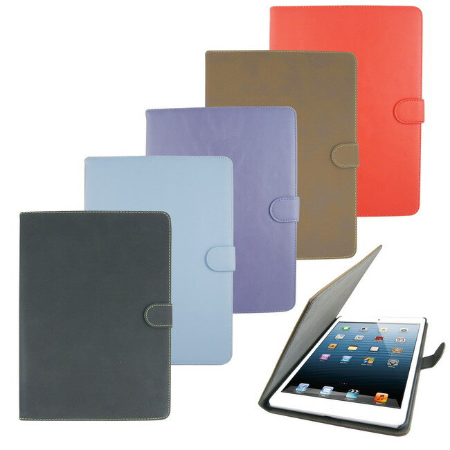 L77復古平滑款支架iPad Air(iPad5)平板皮套(加贈螢幕保護貼)  