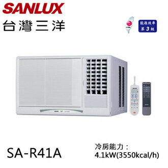 SANLUX SA-R41A 三洋 ( 適用坪數約7坪、3550kcal )三級窗型冷氣機（右吹）【公司貨】