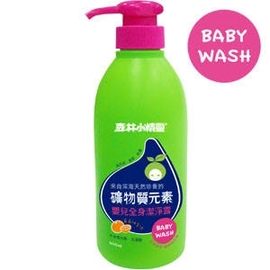 森林小精靈 嬰兒全身淨潔露-葡萄柚香味 500ml【德芳保健藥妝】