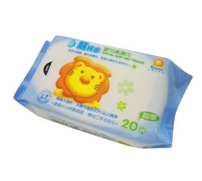 小獅王辛巴 嬰兒潔膚濕巾 20抽【德芳保健藥妝】