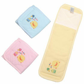 黃色小鴨 橫條冬季大肚圍【德芳保健藥妝】