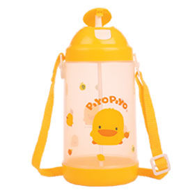 黃色小鴨 彈跳水壺 800cc【德芳保健藥妝】
