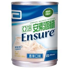 亞培 安素涵纖液 237ml*24入(香草口味)(箱購)【德芳保健藥妝】