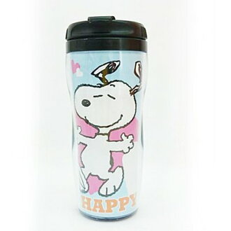 【真愛日本】14091300042 可替換式曲線杯-愛心 史奴比 史努比 SNOOPY 杯子