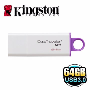 ＊╯新風尚潮流╭＊金士頓 64G 64GB DataTraveler G4 USB3.0 隨身碟 DTIG4/64GB  