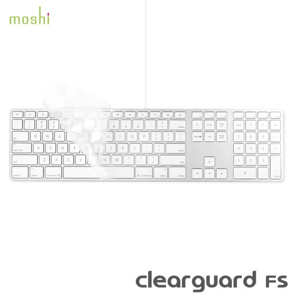 【moshi】clearguard FS/長鍵盤專用 高透光超薄鍵盤膜  