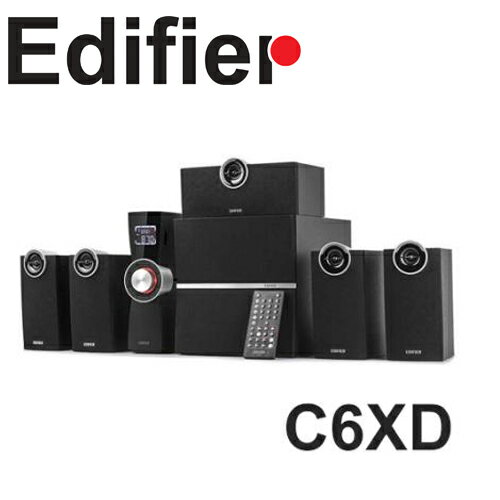 EDIFIER 漫步者 C6XD 5.1聲道喇叭 音響*免運費