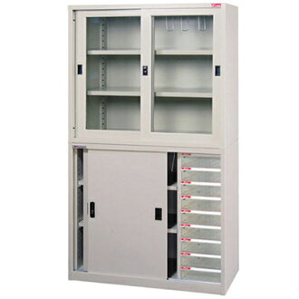 【文具通】MA-11809M鐵門資料櫃 A0680248