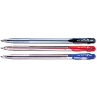 【文具通】Pentel 飛龍 BK66-A 油性原子筆 0.7 黑 A1010625