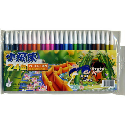 【文具通】彩色筆 24色 細字 A1020036