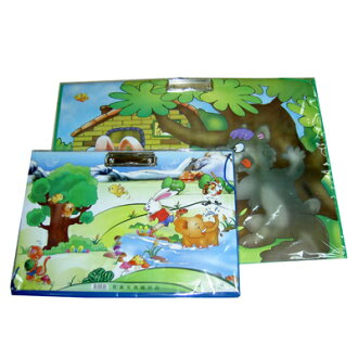 【文具通】LM 亮美 4K卡通畫板附袋 A2030002