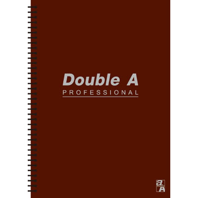 【文具通】Double a A5 25k50張入活頁筆記本 咖啡 A3011257