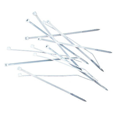 【文具通】10cm白色塑膠結束帶約100入 E1130034