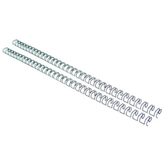 【文具通】裝訂雙鐵線圈直徑9.5mm100入黑 K5010070