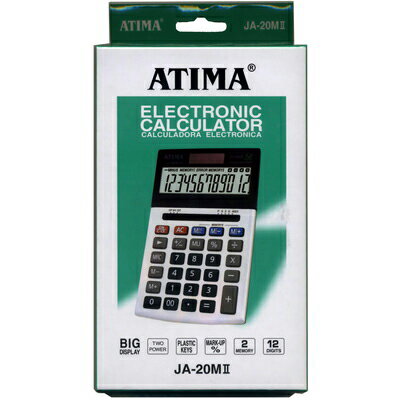 【文具通】ATIMA JA20MI計算機167x108x25mm L5140159