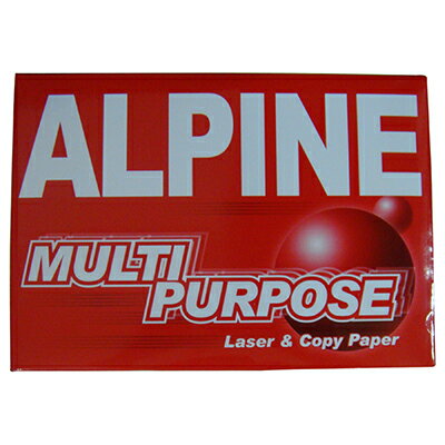 【文具通】ALPINE A4 70P多用影印紙白500ps P1410645