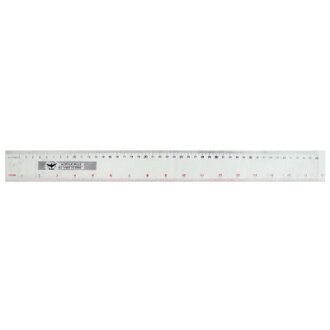 【文具通】PEACE 和平牌 45公分壓克力直尺 Q1010002