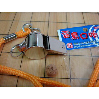 【文具通】MIN SHIN 旻新 高級銅口哨A 附繩子 LT-105 R4010010