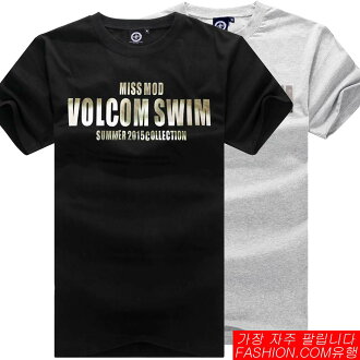 DITION 經典燙金VOLCOM膠印短T 潮流