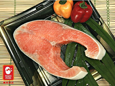 冷凍大鮭魚輪切片5kg(22~25片/箱)