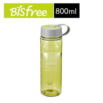 樂扣樂扣 LOCK & LOCK (蘋果綠) 柔彩樂活優質水壺無濾網800ML 1A01-ABF604LGO綠
