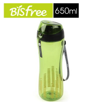 樂扣樂扣 LOCK & LOCK (蘋果綠) 律動優質水壺650ML附掛帶 1A01-ABF639G綠