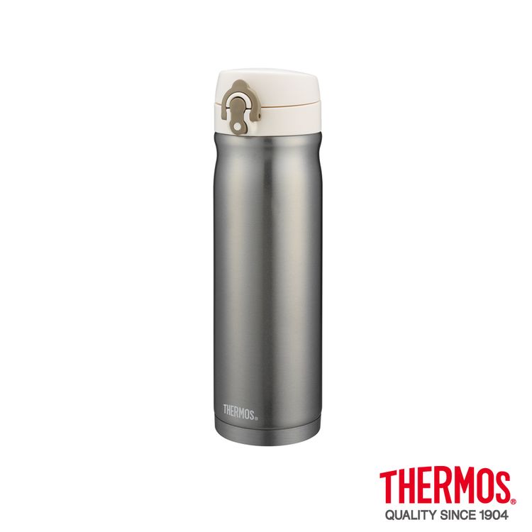 THERMOS 膳魔師 不鏽鋼真空保溫瓶0.5L(JMY-501-SL)銀