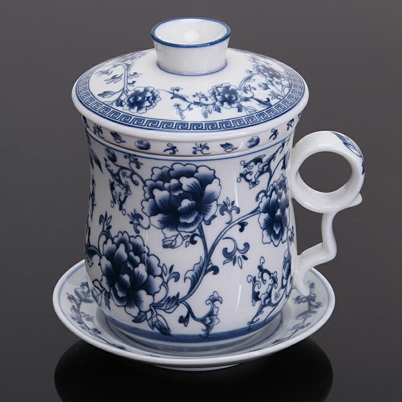 伝統茶 青花瓷個人專用茶杯 十天預購+現貨