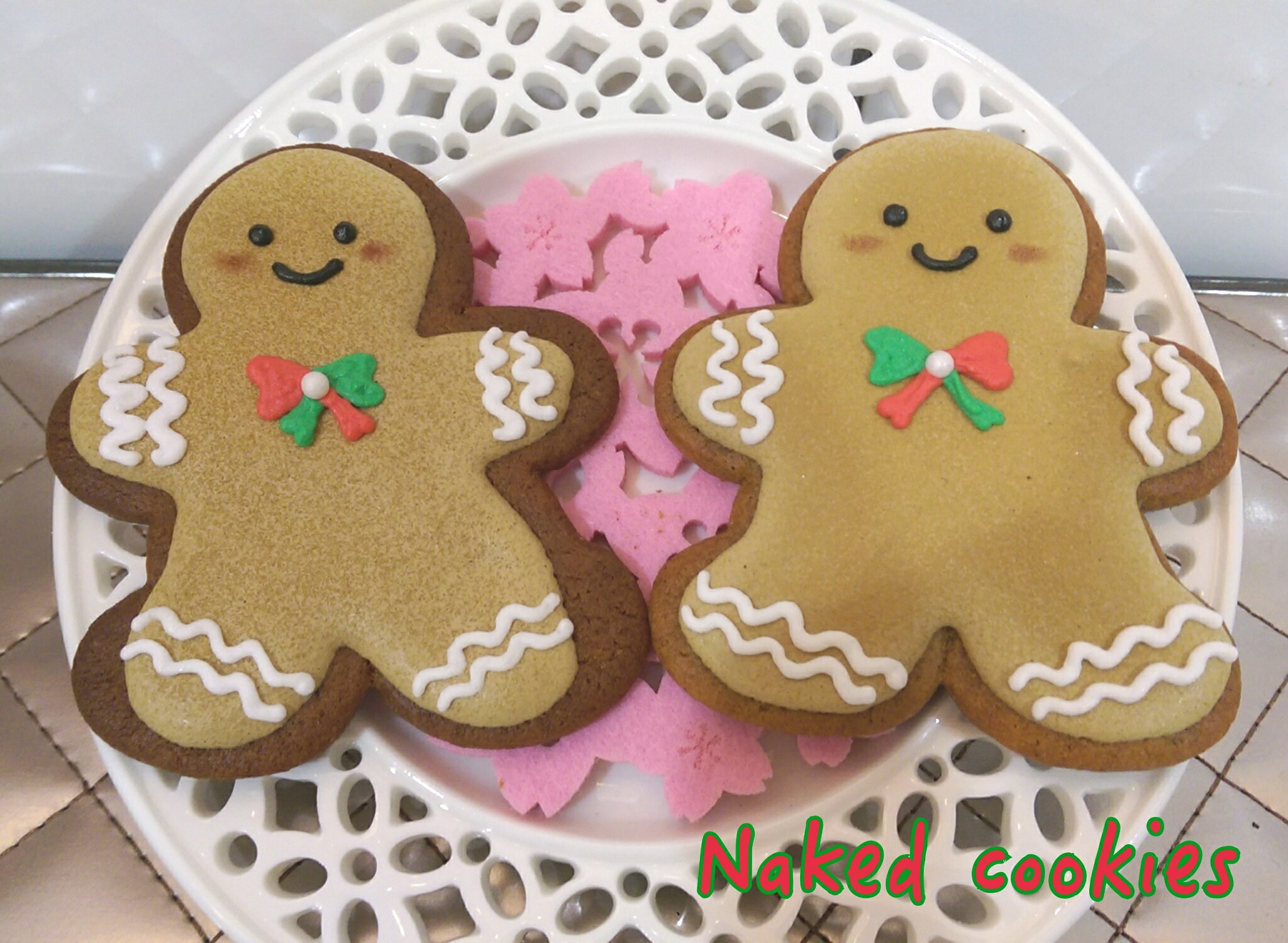 【裸餅乾Naked Cookies】薑餅人(基本款)6入-創意手工糖霜餅乾，婚禮小物/生日/活動/收涎/彌月