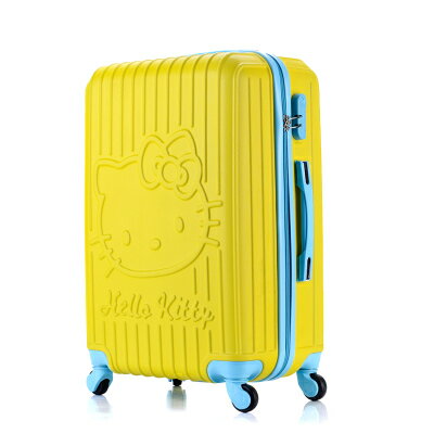 24吋單箱 共6色 Hello Kitty 登機 拉桿輕量型 行李箱 (有密碼鎖) 免運 by ［樂活芫創］