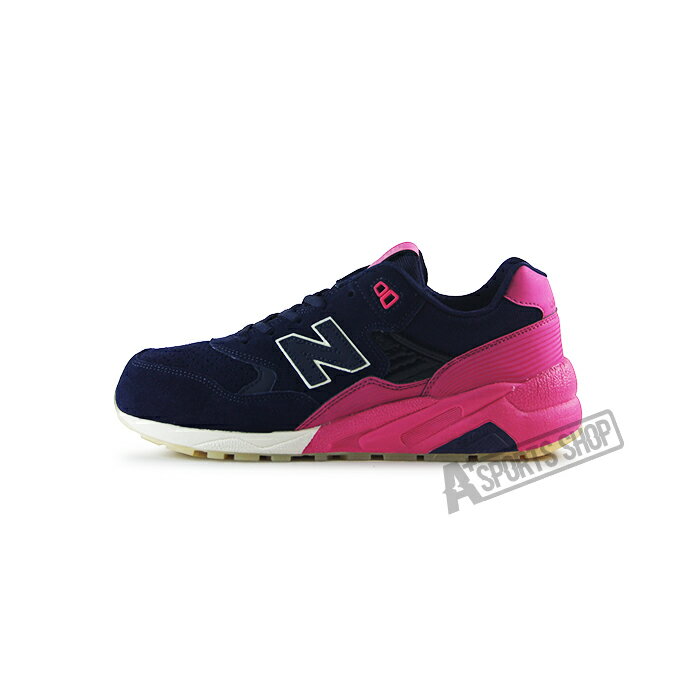 (男女)NEW BALANCE 復古鞋 藍紫/粉紅-MRT580UP