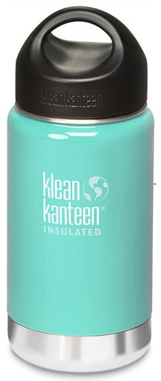 ├登山樂┤ 美國 Klean Kanteen 寬口保溫鋼瓶 12oz / 355ml # K12VWSSLGlacial Glass/冰河藍