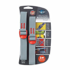 ├登山樂┤ 澳洲 Sea To Summit Tie Down Accessory Straps 2公尺鋁合金束物帶(帶寬:2公分) # ATDAS202.0)
