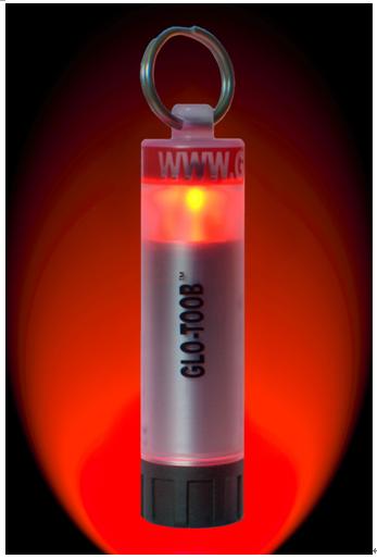 ├登山樂┤美國 GLO-TOOB 登山 求救光源 手電筒 專業戶外信號燈(紅) # GT-AAA