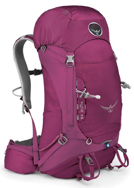 ├登山樂┤ 美國 Osprey Kyte 36 輕量背包Rose Red # 023836-363