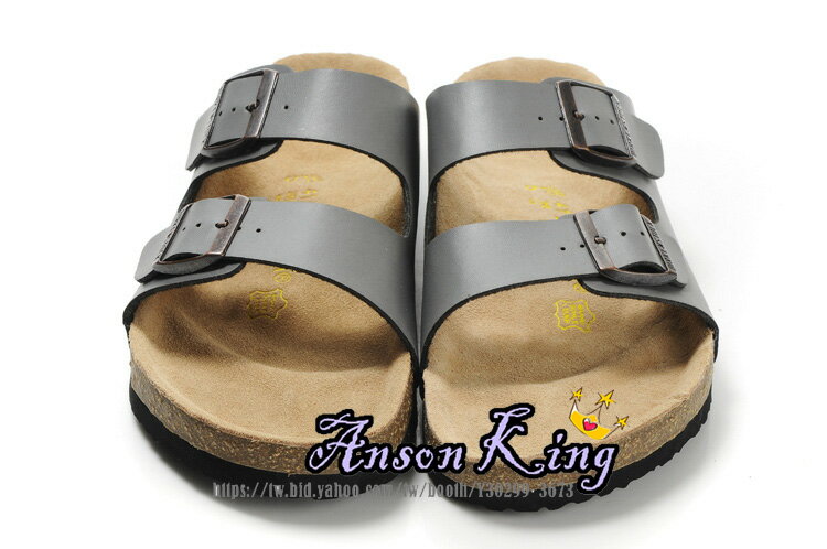 [Anson King]Outlet正品代購birkenstock Arizona系列 男女款 懶人涼拖鞋 深灰