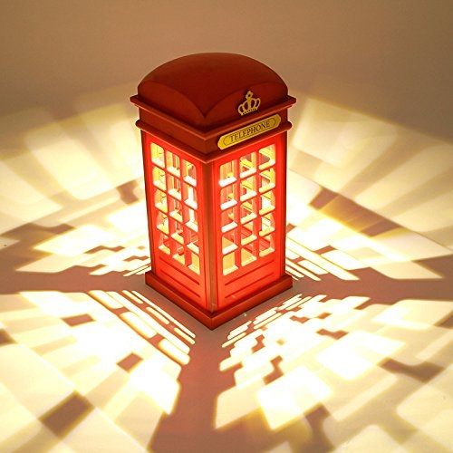 英國電話亭LED觸控小夜燈