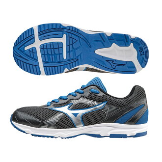 CRUSADER 9 Jr 大童鞋 K1GC152604(深灰*銀)A【美津濃MIZUNO】