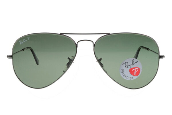 Ray Ban雷朋 槍色銀邊 太陽眼鏡 RB3025 偏光鏡