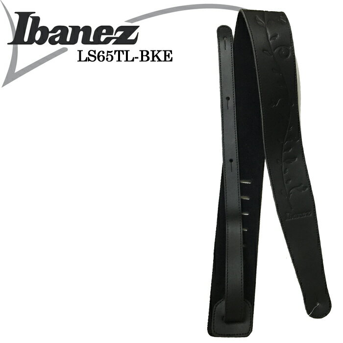 【非凡樂器】日本原裝 Ibanez LS65TL系列皮背帶/肩帶/吉他貝斯適用【素雅黑色】